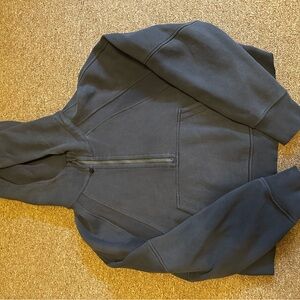 lululemon athletica Dark Gray Crew Neck Sweater